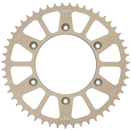 SUNSTAR WORKS TRIPLESTAR ALUMINUM REAR SPROCKET (5-354746)