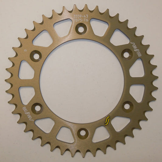 SUNSTAR WORKS TRIPLESTAR ALUMINUM REAR SPROCKET (5-355943)