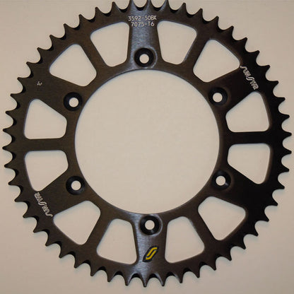 SUNSTAR WORKS TRIPLESTAR ALUMINUM REAR SPROCKET (5-359248BK)