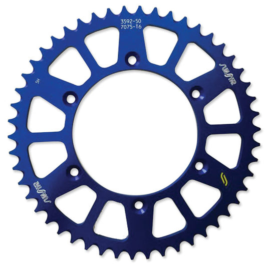 SUNSTAR WORKS TRIPLESTAR ALUMINUM REAR SPROCKET (5-359250BL)