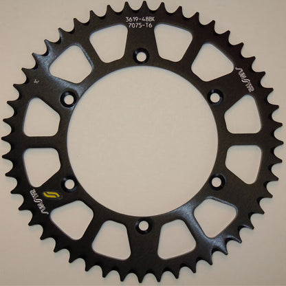 SUNSTAR WORKS TRIPLESTAR ALUMINUM REAR SPROCKET (5-361948BK)