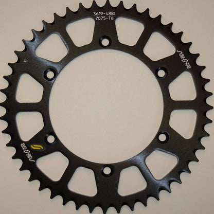 SUNSTAR WORKS TRIPLESTAR ALUMINUM REAR SPROCKET (5-361949BK)