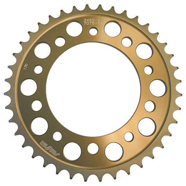 SUNSTAR WORKS TRIPLESTAR ALUMINUM REAR SPROCKET (5-348540)