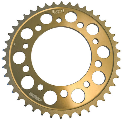 SUNSTAR WORKS TRIPLESTAR ALUMINUM REAR SPROCKET (5-348542)