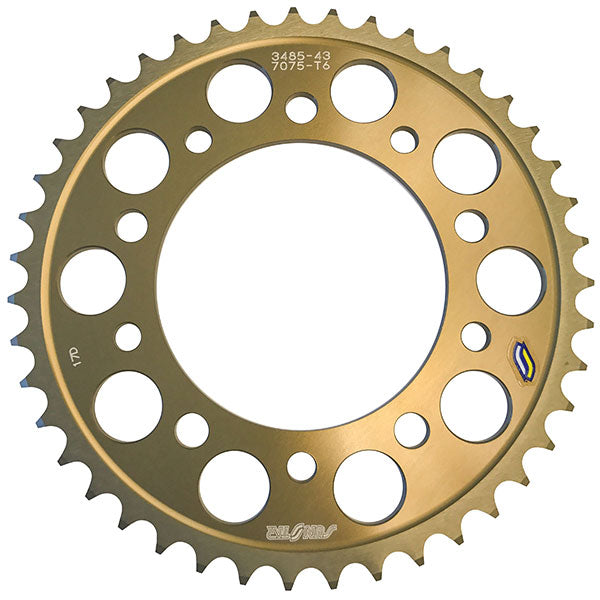 SUNSTAR WORKS TRIPLESTAR ALUMINUM REAR SPROCKET (5-348543)