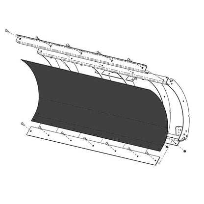 KFI PRO-POLY REPLACEMENT BLADE (105858-R)