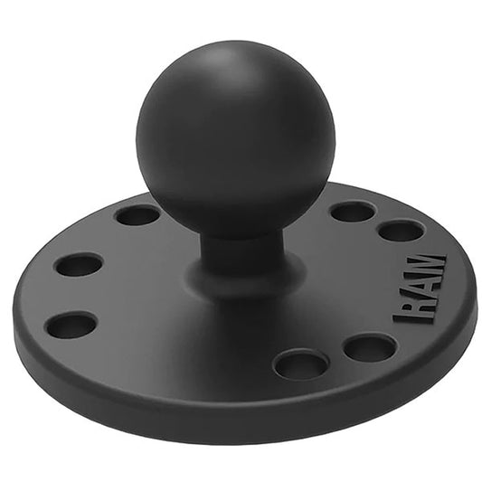 RAM MOUNTS ROUND PLATE WITH BALL (RAM-B-202)