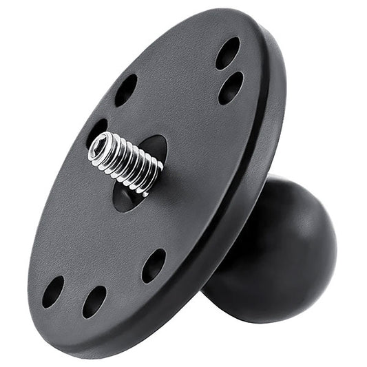 RAM MOUNTS BALL ADAPTER WITH 1/4"-20 THREADED STUD (RAM-B-202A)