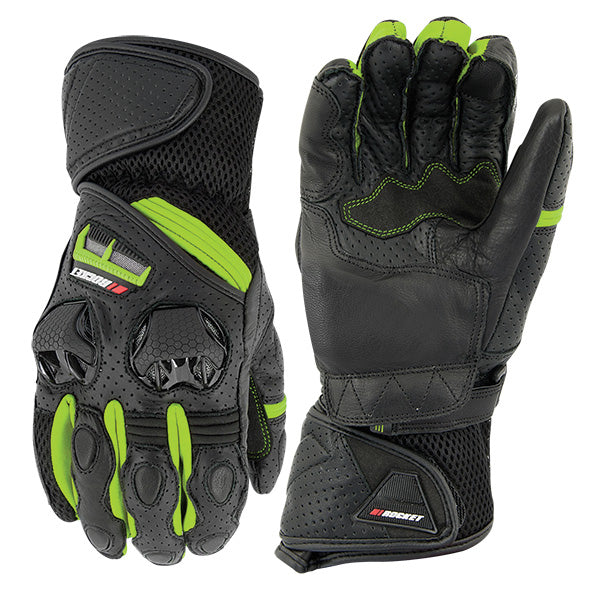 JRC HIGHSIDE AIR LEATHER/MESH GLOVES