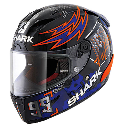 SHARK RACE-R PRO HELMET REPLICA LORENZO CATALUNYA GP SINGLE LENS