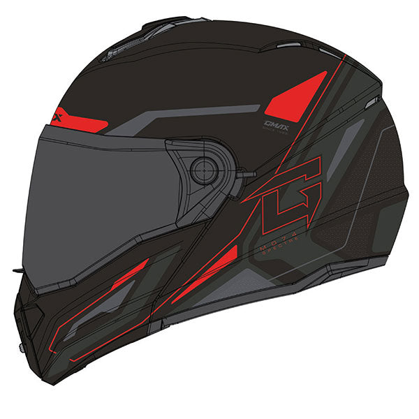 GMAX MD74 SPECTRE FULL FACE HELMET