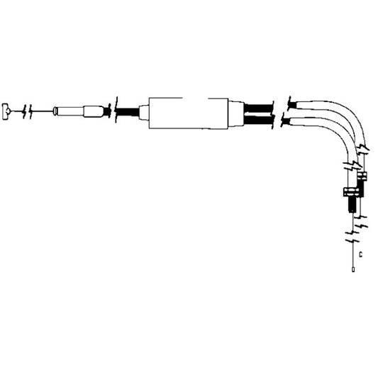 SPX DUAL THROTTLE CABLE (05-139-41)