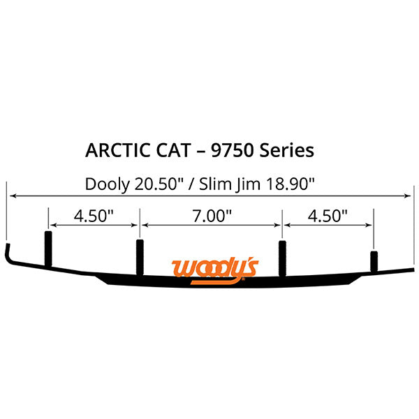 WOODY'S DOOLY CARBIDE RUNNER (DA8-9750)