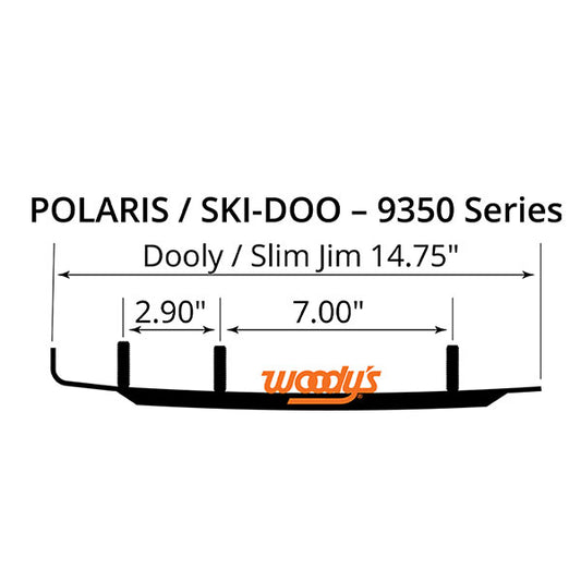 WOODY'S DOOLY CARBIDE RUNNER (DS6-9350)