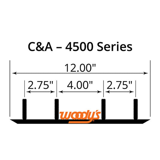 WOODY'S HARD WELD TRAIL RUNNERS (HSC-4500)