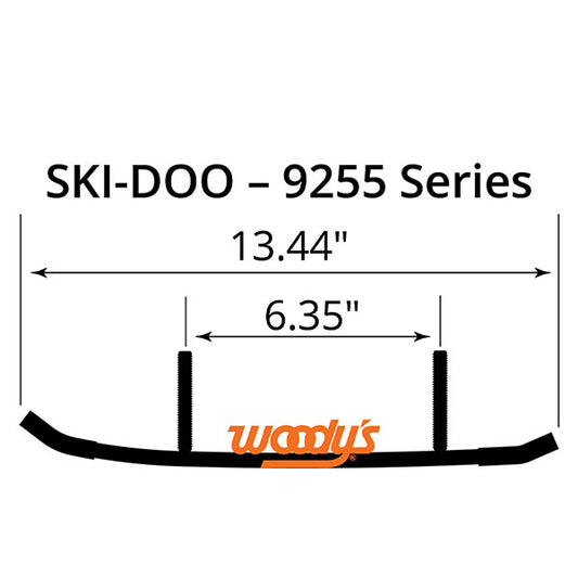 WOODY'S FLAT-TOP TRAIL BLAZER 6" CARBIDE TRAIL RUNNER (TSD4-9255)