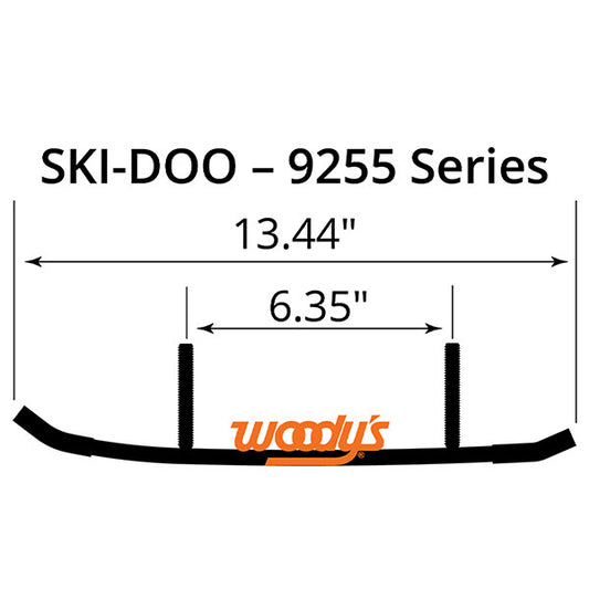 WOODY'S FLAT-TOP EXECUTIVE 8" CARBIDE TRAIL RUNNER (WSD-9255)