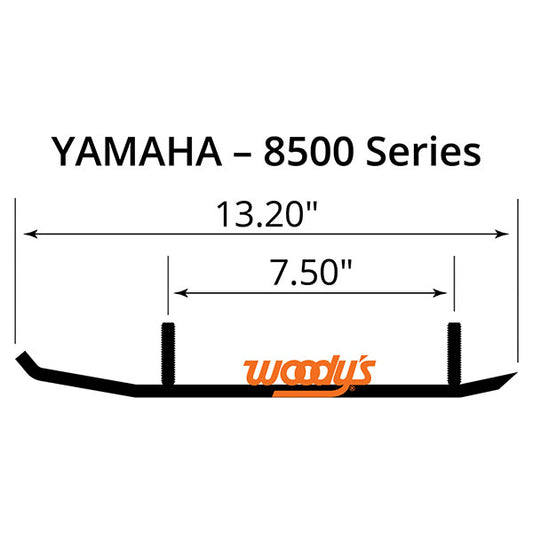 WOODY'S FLAT-TOP EXECUTIVE 8" CARBIDE TRAIL RUNNER (WYV-8500)